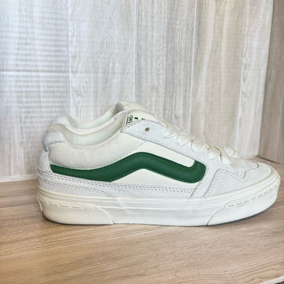 Vans Chunky Classic White and Green Caldrone Shoes Women 7 - Picture 9 of 16